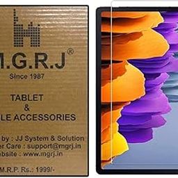 M.G.R.J® Tempered Glass Screen Protector for Samsung Galaxy Tab S10 FE / S9 FE / S9 / S8 / S7 (SM-X700 / X706 / T870 / T875 / T876B/ X710 / X716B / X718U) (11" inch)-1