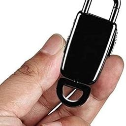 Wukama Spy Keychain Voice Recorder with 8GB Inbuilt Memory Hidden Audio Sound Recorder Device (Black)-image-79