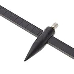 CALANDIS® Plastic Clay Ceramic Pottery Compass Circle Cutter Measuring Tools Ruler Caliper 1cm-34cm Black-14