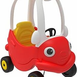 Amazon Brand - Jam & Honey Sports Coupe (Red) | Ride on for Kids 18Months to 4 Years Upto 25 Kgs | Steering Wheel, High-Back Seat, Storage, Removable Footrest | Wide Wheels, Rounded Edges-image-67