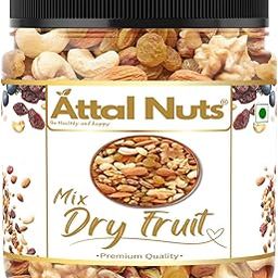 Premium Mix Dry Fruits Combo Pack | Almonds, Cashews, Pistachios, Walnuts & Raisins | Healthy Nuts for Snacking, Gifting, and Recipes (400g, Unflavoured)-image-71
