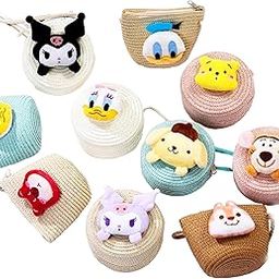 Jute Sling Crossbody Bag for Women | Stylish Mini Shoulder Handbag | Cute, Eco-friendly Purse for Girls | Trendy Party Handbags | Valentine day, Kanjak, Return Gift Sling Bag- Multicolor, Pack of 1-picture-20