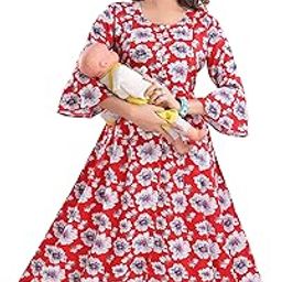 Rayon Cotton Feeding Kurtis for Women with Zippers/Maternity Kurtas 912-image-69