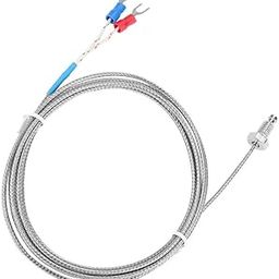 Indram Tech Thermocouple K Type Sensor, upto 1250 degree Celsius, 2 Meter-22