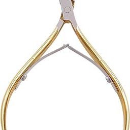 RKPM HOMES Cuticle Trimmer Professional Surgical Grade Stainless Steel for Cuticle Cutter Stainless Steel Nipper – Sharp Blades with Double Spring – Manicure Pedicure Tool for Home and Salon (Gold)-12