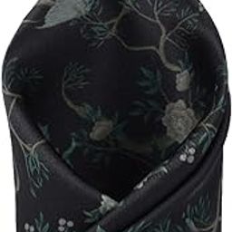 Men Black Print Party Pocket Square-image-132