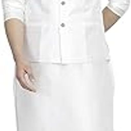 Men's Dupion Silk Kurta Pyjama & Jacket Set-image-74