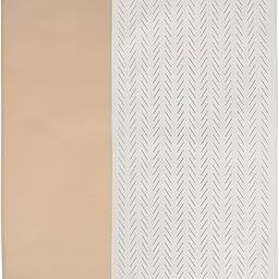 Baby Diaper Changing Pad Portable Changing Mat Travel Changing Pad Liner for Baby and Small Toddler(Beige&Herringbone)-image-36