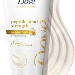Dove Peptide Bond Strength Conditioner for Dry & Damaged Hair - 175 ml | Enriched with PROTEIN PEPTIDES | Reconstructs broken Bonds for Fortified, Detangled & Smooth Hair-image-48