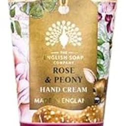 The English Soap Company Anniversary Hand Cream, Luxury Rose Hand Cream, Moisturising Hand Cream for Men and Women, Rose and Peony Scent - 75ml-image-25