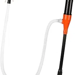 ecomistiq LICHTS® Fuel Transfer Pump Car Truck Maintenance Water Transfer Electric Siphon Pump Orange White|Home & Garden | Home Improvement | Plumbing & Fixtures | Pumps-picture-5