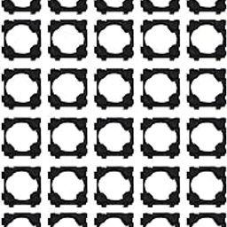 INVENTO 40Pcs 18650 Holder Lithium Battery Safety Spacer Plastic Holder 22x22mm for DIY Battery Pack Making-picture-30