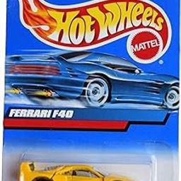 Hot Wheels SOMDUTT & SONS HW Original 1:64 Scale Ferrari F40 Competizione Die-Cast Car Miniature Collectible Toy Vehicle 198/250 (Red), Very Rare-72