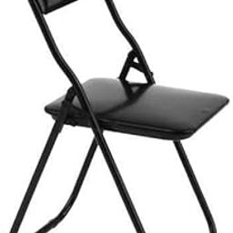 bnf® 7x1/6 Scale Foldable Chair Toy for Soldiers Action Accessory Black | Action s-image-1