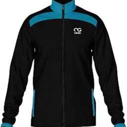 Men's Athletic Gym Running Sports Zipper Sports Black & Blue Track Suit Fabric NS Lycra- 85 GSM with Mesh Lining- 60GSM, Moderate stretch, Lightweight, fabric but durable-image-30