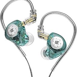 Concept Kart Kz Edx Pro Iem Earphone, Hifi Stereo Special Dual Magnetic Circuit Dynamic Driver Resin Inlay Metal Process In-Ear Monitors Earbuds With 5N Ofc 2Pin Detachable Cable, Black-18