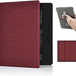 Zcooooool Kindle Oasis Fabric Cover ( Hand Strap Designed) Case for 7" Kindle Oasis (10th & 9th Gen, 2019/2017) Anti-Slide Kindle Oasis Case-picture-20