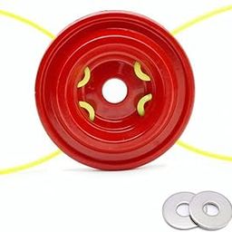 Sadaiv Nipun Alluminum Grass Trimmer Top Brush Cutter Tops Strimmer Lawn Mower Acc ory with 4 Trimmer Ropes Tap and Go Aluminium Red Cordless Grass Trimmer-3