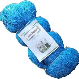 Kabi Aggro Anti Bird Net For Balcony Pigeon And Monkey Protection Net Garden Tool (Size 46 X 8 Feet),Blue-image-23