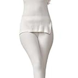 Ladies 3/4 Thermal Top and Lower Set (85) Grey-43