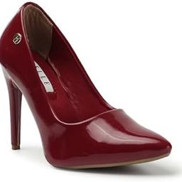 elle Women Pumps,Maroon,UK-7-picture-45