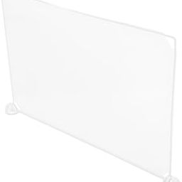 GRIRIW Plastic Sneeze Guard Desk Screen Privacy Divider School Desk Partition Sturdy Pp Material-image-12