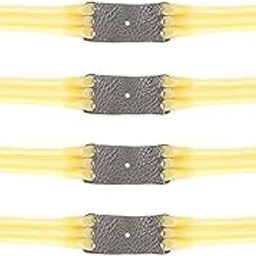 Proberos® Target Games and Darts, Slingshot accessory, SlingshotRubber Bands 3-string High Elastic Rubber Bands Elastic Natural Latex Rubber Catapult Bands-58