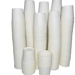 ELLA Disposable Paper Glass 150 ml Made with White Super Quality Paper for Party, Wedding, Meetings, Gatherings and All Events for Hot and Cold Beverages Useful for Drinkables. (Pack of 250)-7