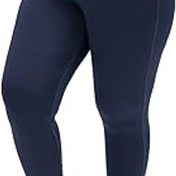 Plus Size Legging for Women | High Waisted Leggings with Elastic Waistband | Two Side Pocket | Moisture Absorbing Fabric | Skinny Leg | Ankle Length | Super Stretchy Fit-image-92