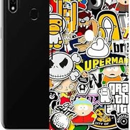 Retocraft Premium Printed Mobile Skin for Oppo A31 Covering Backside & Camera Area (Note - This is not a Mobile Cover, It's a Protective Skin Sticker) Design - 01-image-30