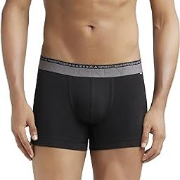 US60 Men's Super Combed Cotton Elastane Stretch Solid Trunk with Ultrasoft Waistband-22