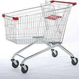 Bigapple BA-ES125 Heavy Weight King Shopping Trolley, 125L Capacity, European Style-44