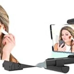 TechKing Foldable Phone Screen Magnifier Mobile Phone Amplifier with Folding Stand Holder Portable Anti-Radiation Movie Video Enlarger Phone Magnifier Screen-94