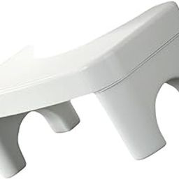 WRITWAA U-Shaped Toilet Stool for Boys and Girls and Adults – Portable Bathroom Footstool – Adjustable Height Squatting Stool for Easy Bathroom Use-image-26