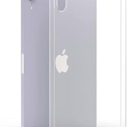 MOCA Clear Case for iPad Mini 6 8.3'' 2021 [Built in Pen Slot] Transparent Slim Silicon Flexible Soft TPU Anti-Scratches Back Cover Case for 8.3 inch iPad Mini 6th Generation 2021, Model A2567 / A2568 / A2569 iPad Mini Back Cover-2