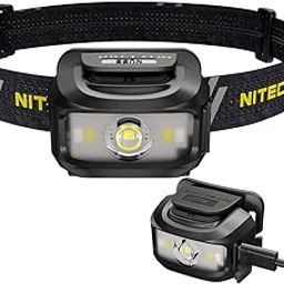 Nitecore NU35 Headlamp, Dual Power Source, Long Runtime, USB Rechargeable, Battery Included, Eco-Sensa Type-C USB Charging Cable Included-9