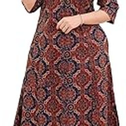 Women's Cotton Blend Kurta with Palazzo-picture-51