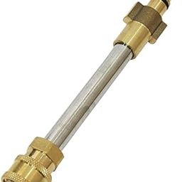 JPT Pressure Washer Gun Adapter, 1/4-Inch Quick Connect Fitting, Brass Build Adapter Compatible with Bosch High Pressure Washer-16