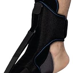 Vissco Foot Raiser with Detachable Splints, Support for Plantar Fasciitis, Weak Ankles - Left/Right Feet (Black)-12