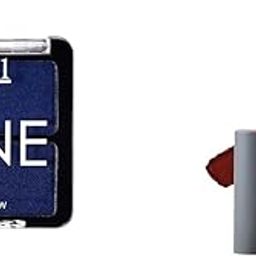 Glam 21 Little One 4-in-1 Eyeshadow Palette | Ultra pigmented, Easy to blend | Long Lasting Eye Make Up Kit |Wild Out-07 & Long Lasting Non-Transfer Lipstick|Creamy Matte Formula - 2.8gm | Twig-25-1