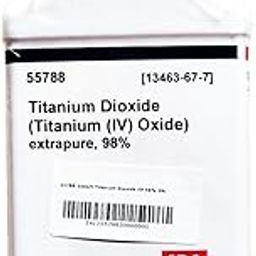 SRL Titanium Dioxide extrapure, 98%, 500GM, CAS : 13463-67-7, Molecular Formula : TiO2, Molecular Weight : 79.87, Storage: Room Temperature, Shelf Life: 60 Months for laboratory and industrial use-19