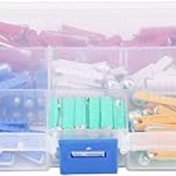 200Pcs Car Fuse, Old Style Torpedo Shaped Car Fuses Assortment Kit for European Old Style Cars, 5A/8A/10A/16A/25A-27