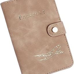 Passport Cover Holder Durable Small Passport Case for Women Men Light Brown-image-40