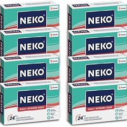 Neko Daily Hygiene Soap, 24 hours Germ Protection, 100g, Pack of 8-image-17