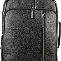 Compartmental Cruiser - All-in-one Premium Leather Laptop/Travel Backpack | Purely Handmade Stylish Work & Business Bagpack for Professionals | Unisex Laptop Bag | friendship day gift-image-48