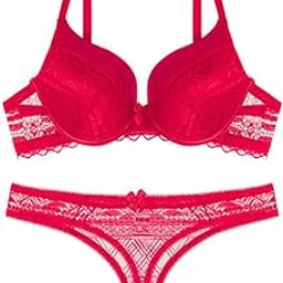 Designer Women's Bra Panty Bridal Lingerie Set-15