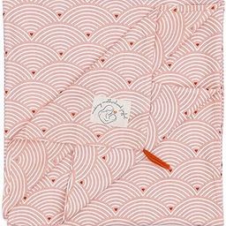 Mi Arcus Printed Soft Cotton Muslin Nursing Scarf for Comfortable Breastfeeding - Peach, 120x120 cm-image-19