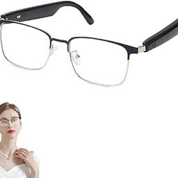 Yeabomy Smart Bluetooth Glasses,for Women Men with Speaker,Perfect for Indoor Outdoor,Built-in Microphone for Android iOS-image-93