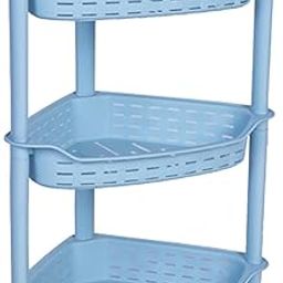 SECRET DESIRE Bathroom Storage Rack Free Standing 3 Layer for Office Kitchen Blue Small|Home & Garden|Kitchen Dining & Bar|Kitchen Storage & Organization|Racks & Holders-image-82