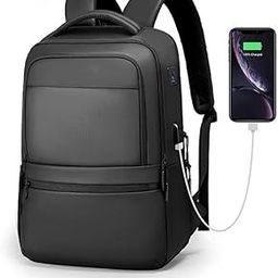 Premium Anti-Theft Backpack 15.6 inch Padded USB Charging Port Laptop Office Travel College Business Bag Adjustable Shoulder Straps Daily Purpose for Men women Boys Girls-picture-51